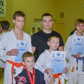 Первенство г.Слуцка по Киокушин кайкан каратэ в разделе кумитэ.