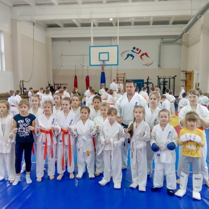 Экзамен на 10-9 кю. Дети до 12 лет.